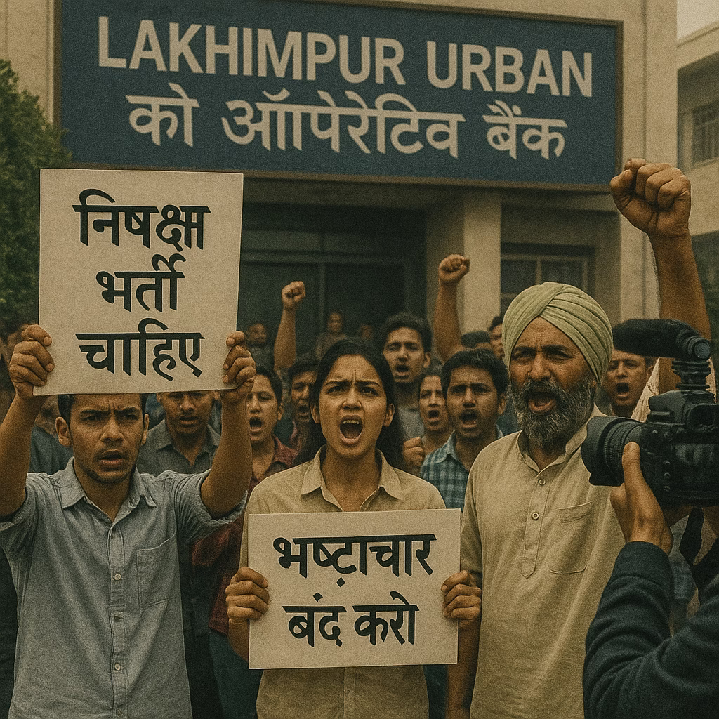 लखीमपुर सहकारी बैंक भर्ती घोटाला